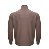 KANGRA Brown Wool Turtleneck